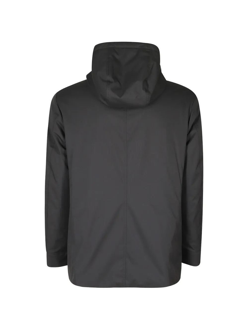 Moorer zip-up padded jacket Zwart