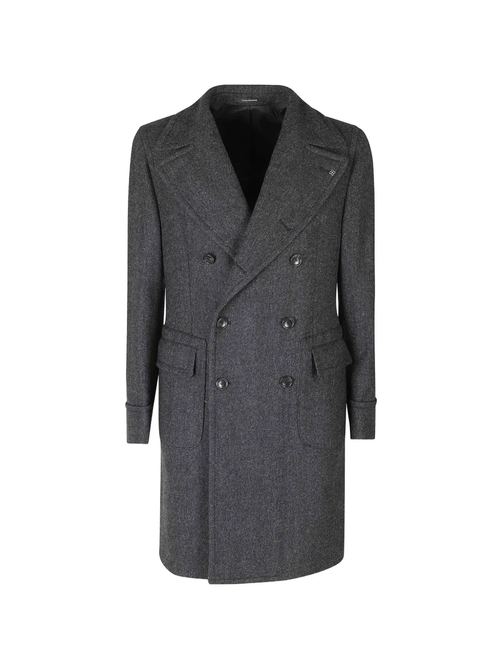 Tagliatore Carlo double-breasted coat Grijs