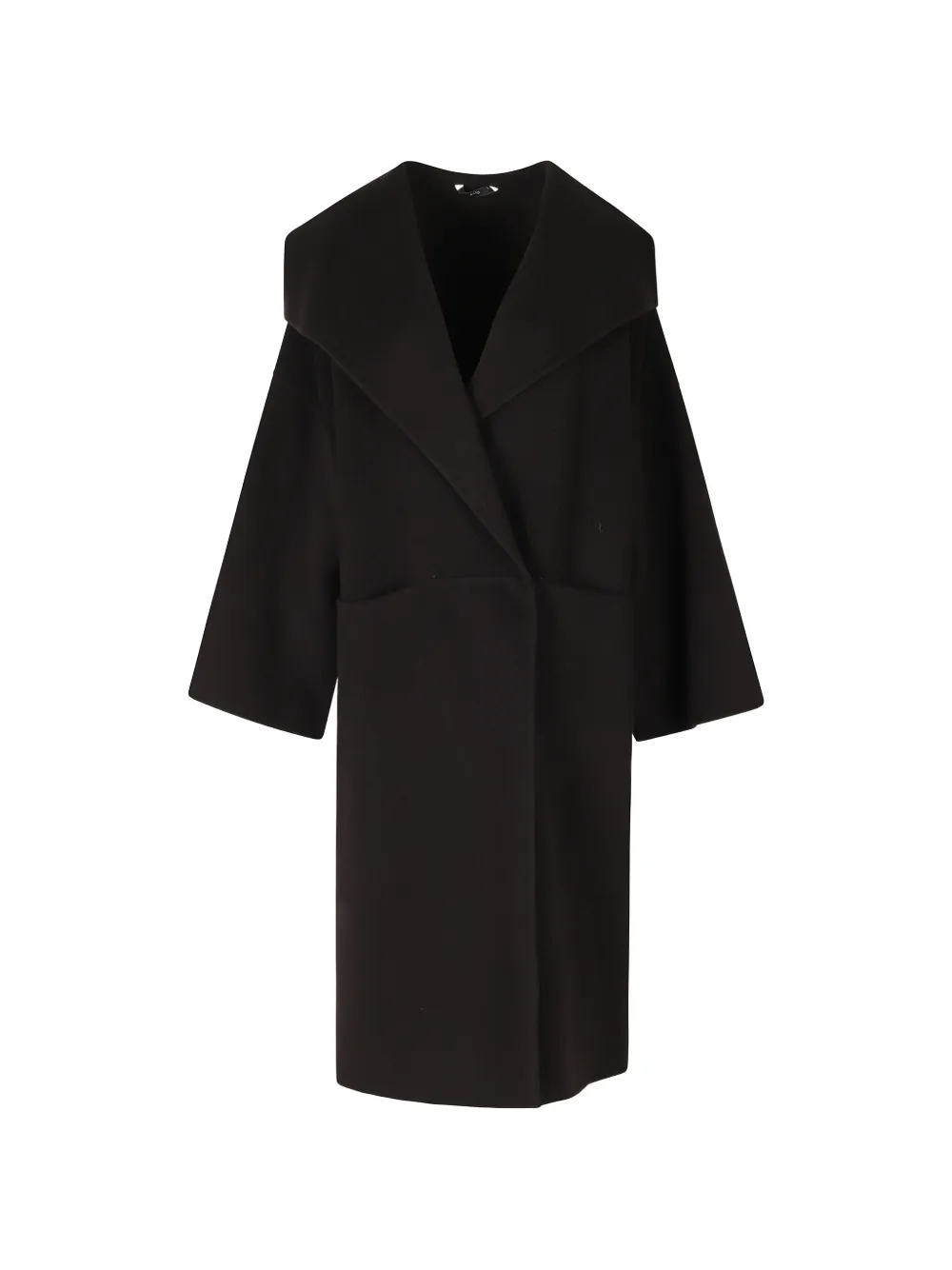 Hevo manteau Isolecheradi à col châle - Noir Hevo manteau Isolecheradi à col châle - Noir
