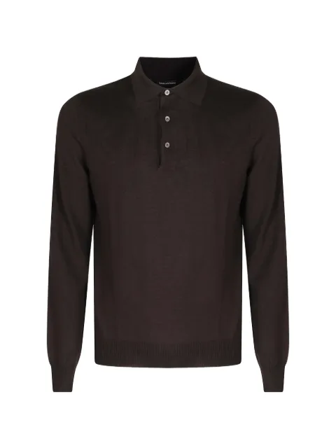 Tagliatore Palmer long-sleeve polo shirt