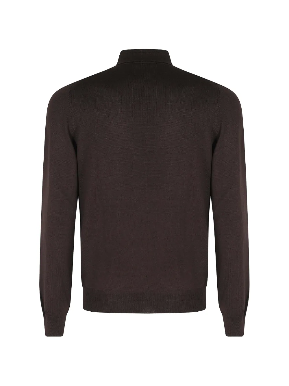 Tagliatore Palmer long-sleeve polo shirt Bruin