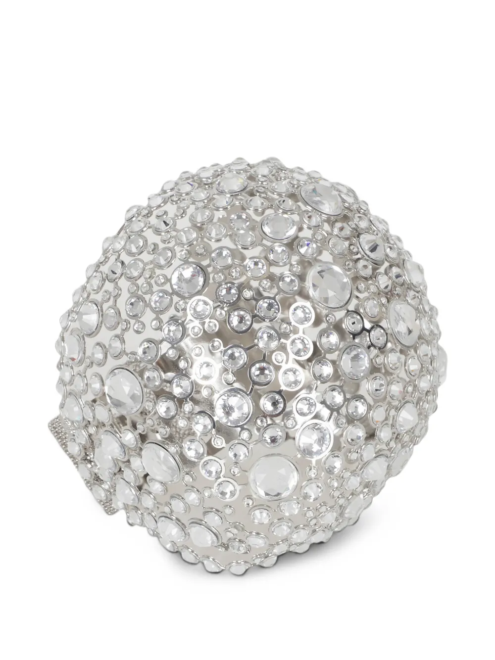 Giuseppe Di Morabito crystal-embellished cuff bracelet - Argento