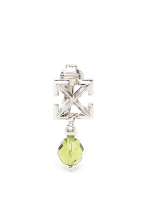 Off-White Arrows crystal-pendant earrings