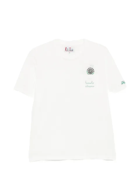 MC2 Saint Barth Connor graphic-print chest-pocket T-shirt