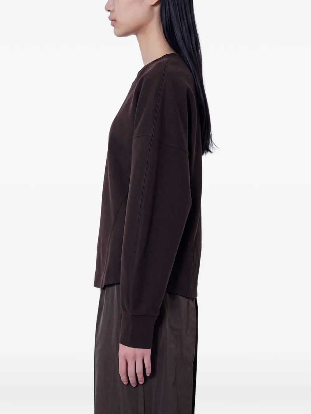 Max Mara crew-neck sweatshirt Bruin
