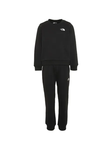 The North Face Kids logo-print tracksuit set