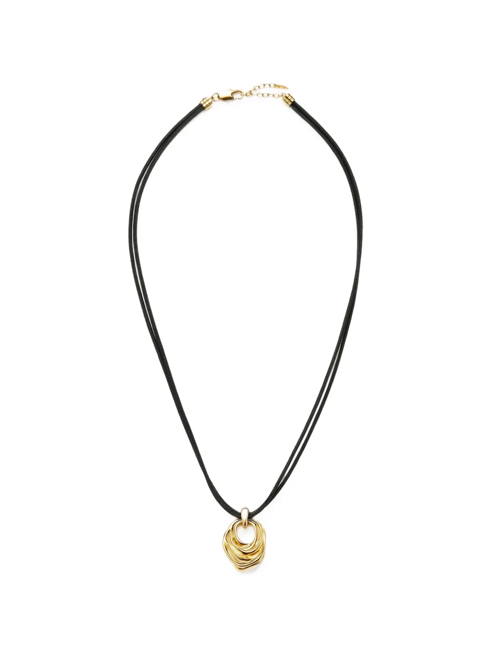 Missoma x Markgong Collana con pendente drappeggiato - Oro