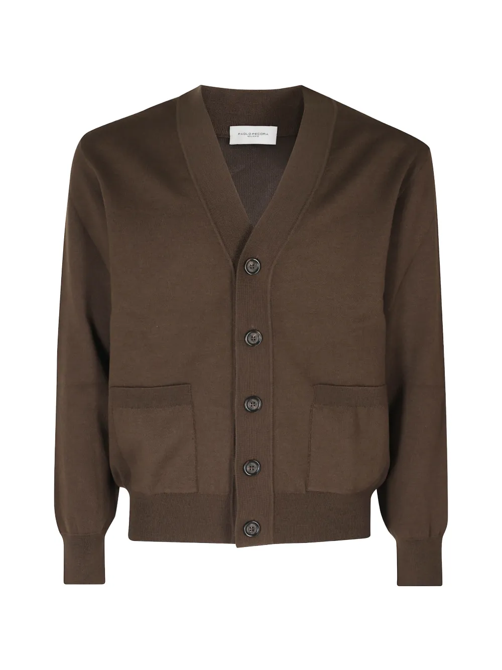 Paolo Pecora button-up cardigan Bruin