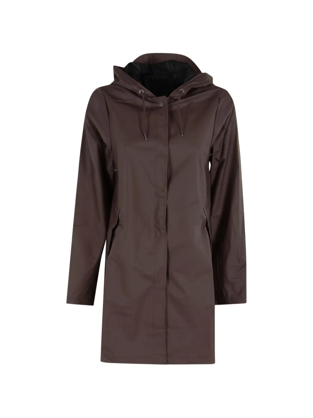 Rains A-line hooded raincoat Bruin