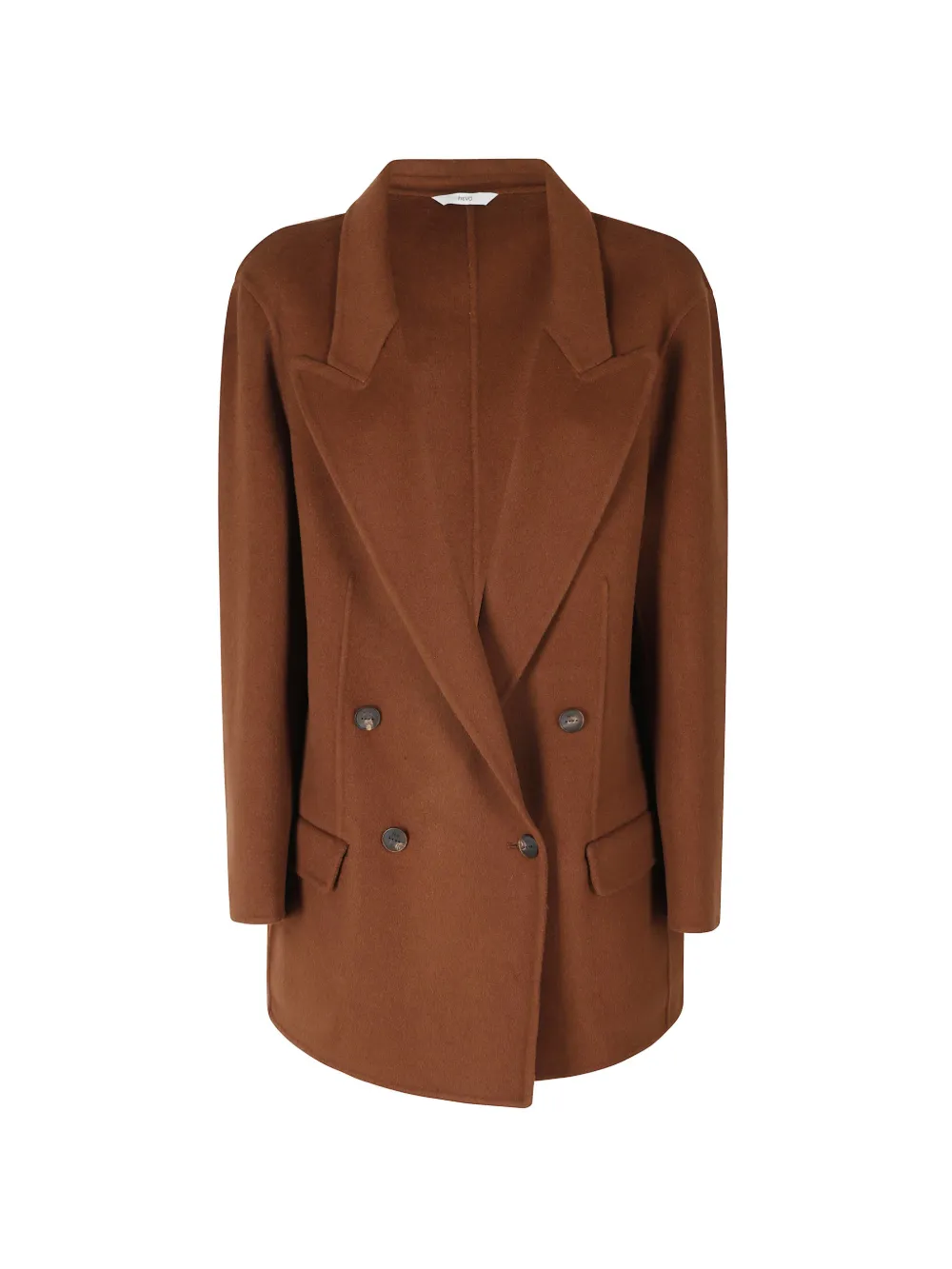 Hevo Acayadw double-breasted coat - Marron Hevo Acayadw double-breasted coat - Marron