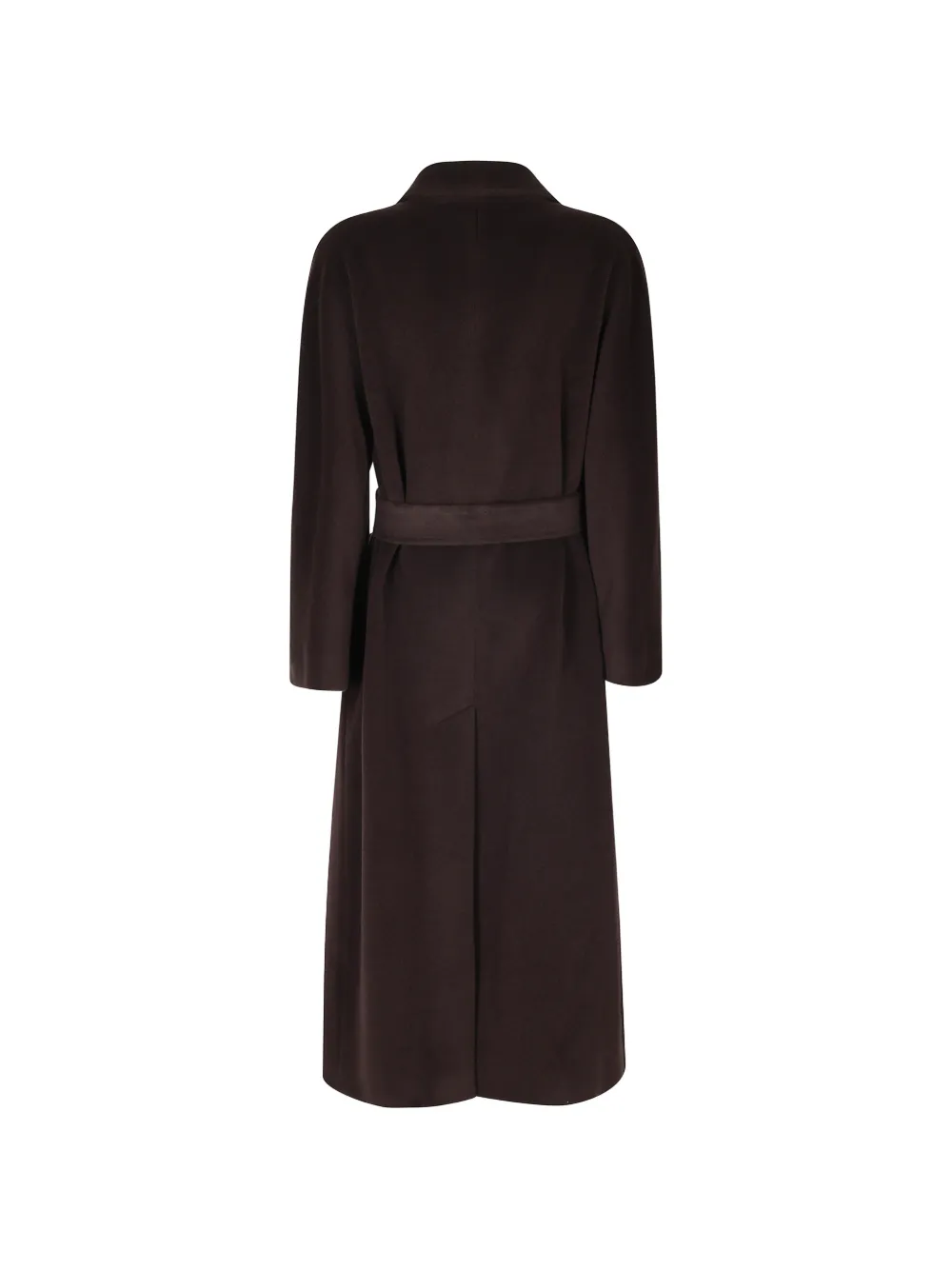 Tagliatore double-breasted belted coat Bruin