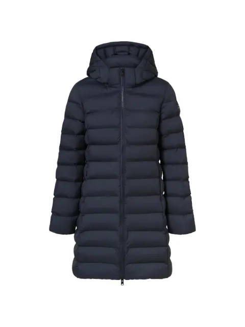 Ecoalf Cronulla hooded single-breasted coat