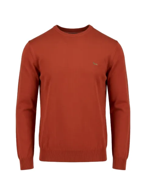 Harmont & Blaine logo-embroidered crew-neck sweater