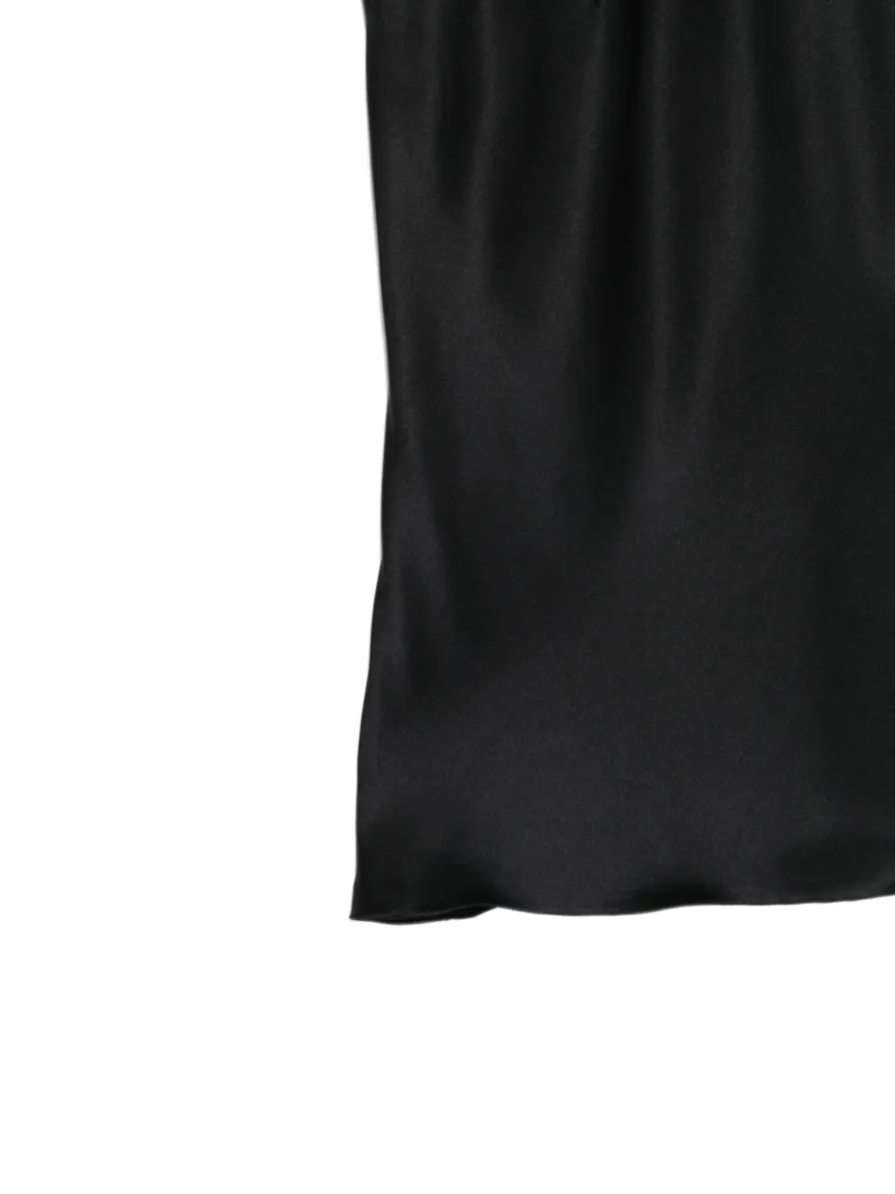 STYLAND V-back sleeveless top Zwart