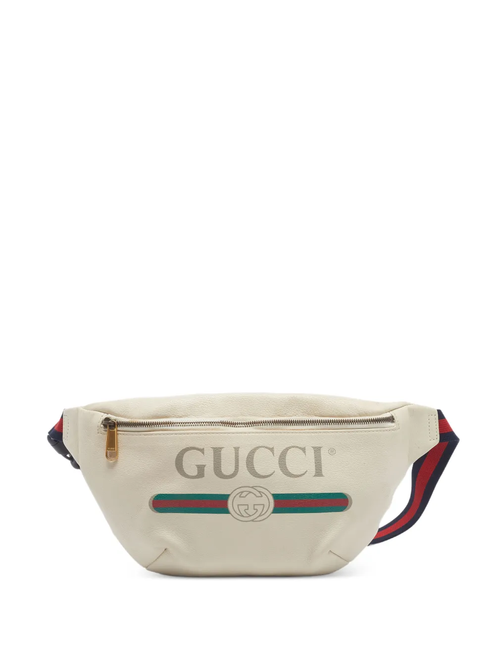 Gucci Pre-Owned Logo Web belt bag - Toni neutri