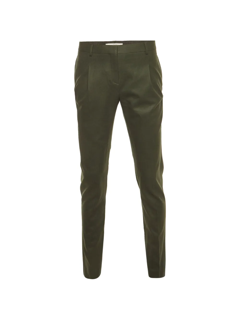 Valentino Garavani Pre-Owned button-up straight-leg trousers - Grün