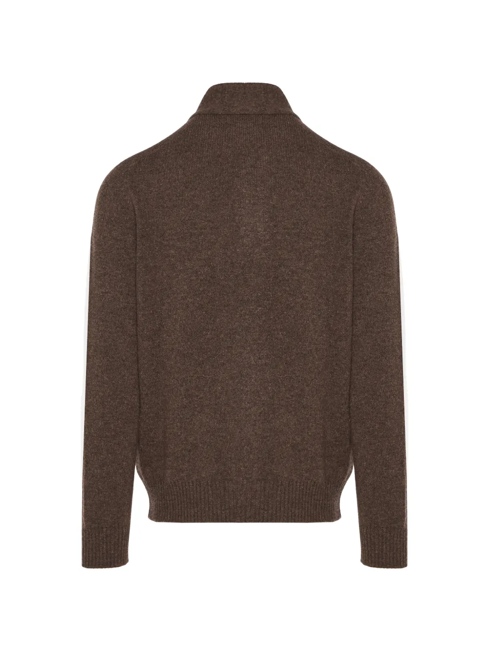 Gran Sasso Vest met knoopsluiting en hoge hals Bruin