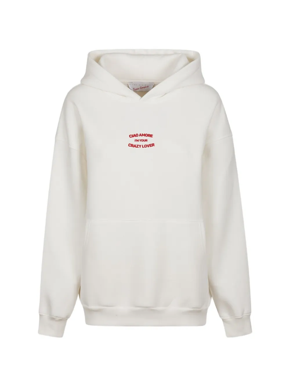 Giada Benincasa I'm Your Crazy Lover Hoodie - Weiß