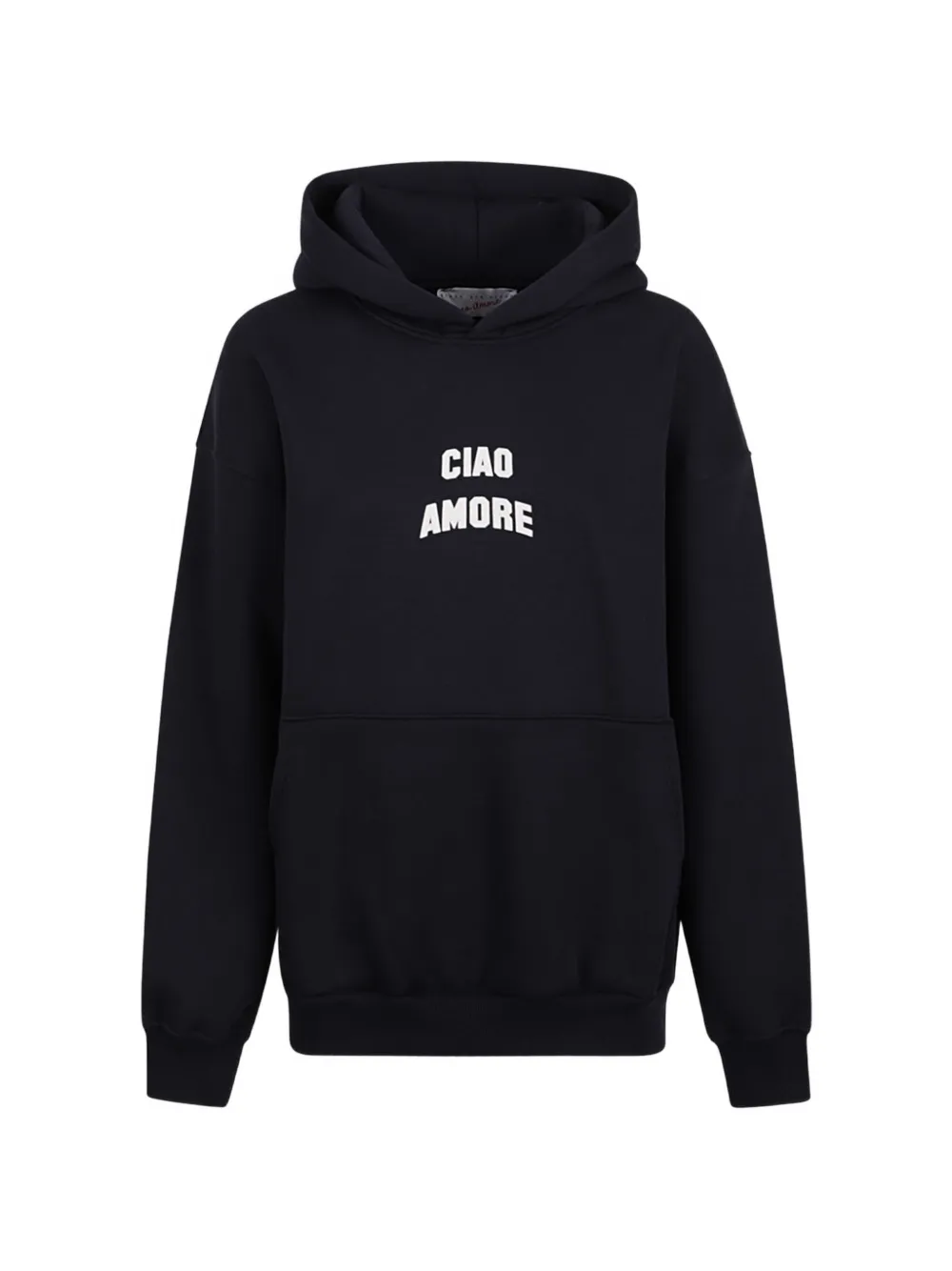 Giada Benincasa Ciao Amore Hoodie mit Logo - Blau