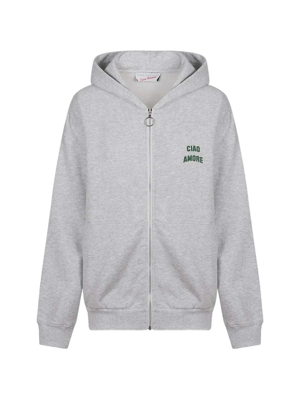 Giada Benincasa Ciao Amore Kapuzenjacke - Grau