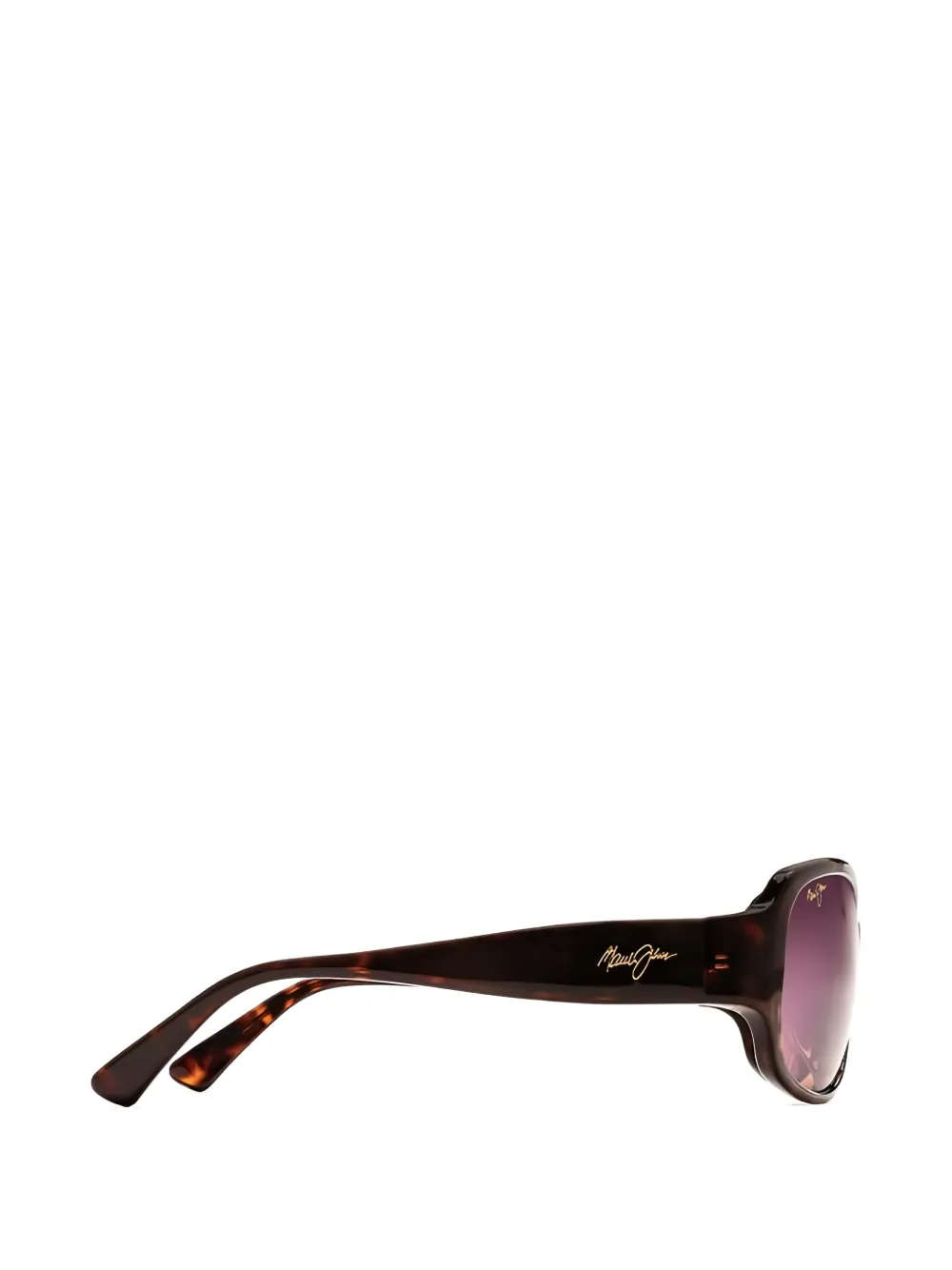 Maui Jim Nalani zonnebril met schildpadeffect Bruin