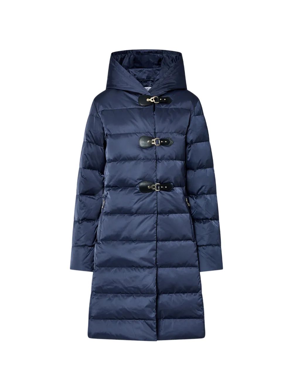 LIU JO puffer jacket long with hood - Blau