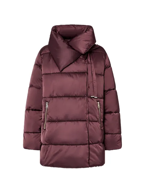 LIU JO padded jacket over in nylon glossy