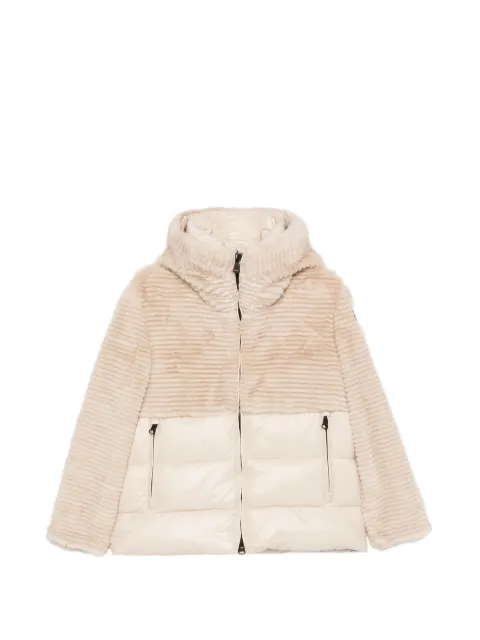 Blauer Fanevil faux-fur panelled padded coat