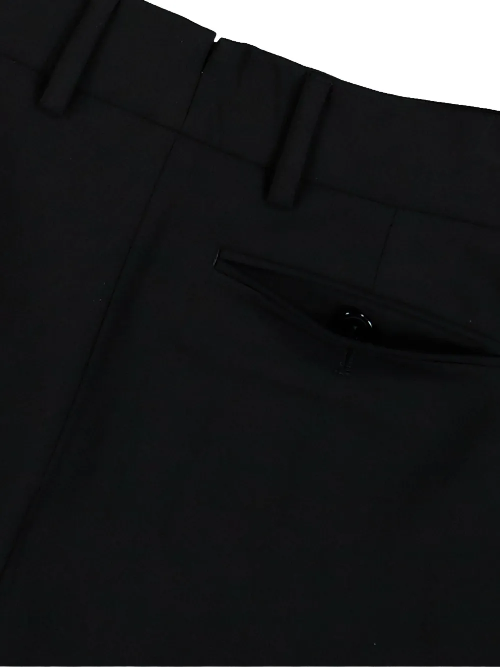 VETEMENTS reworked tailored mini skirt Zwart