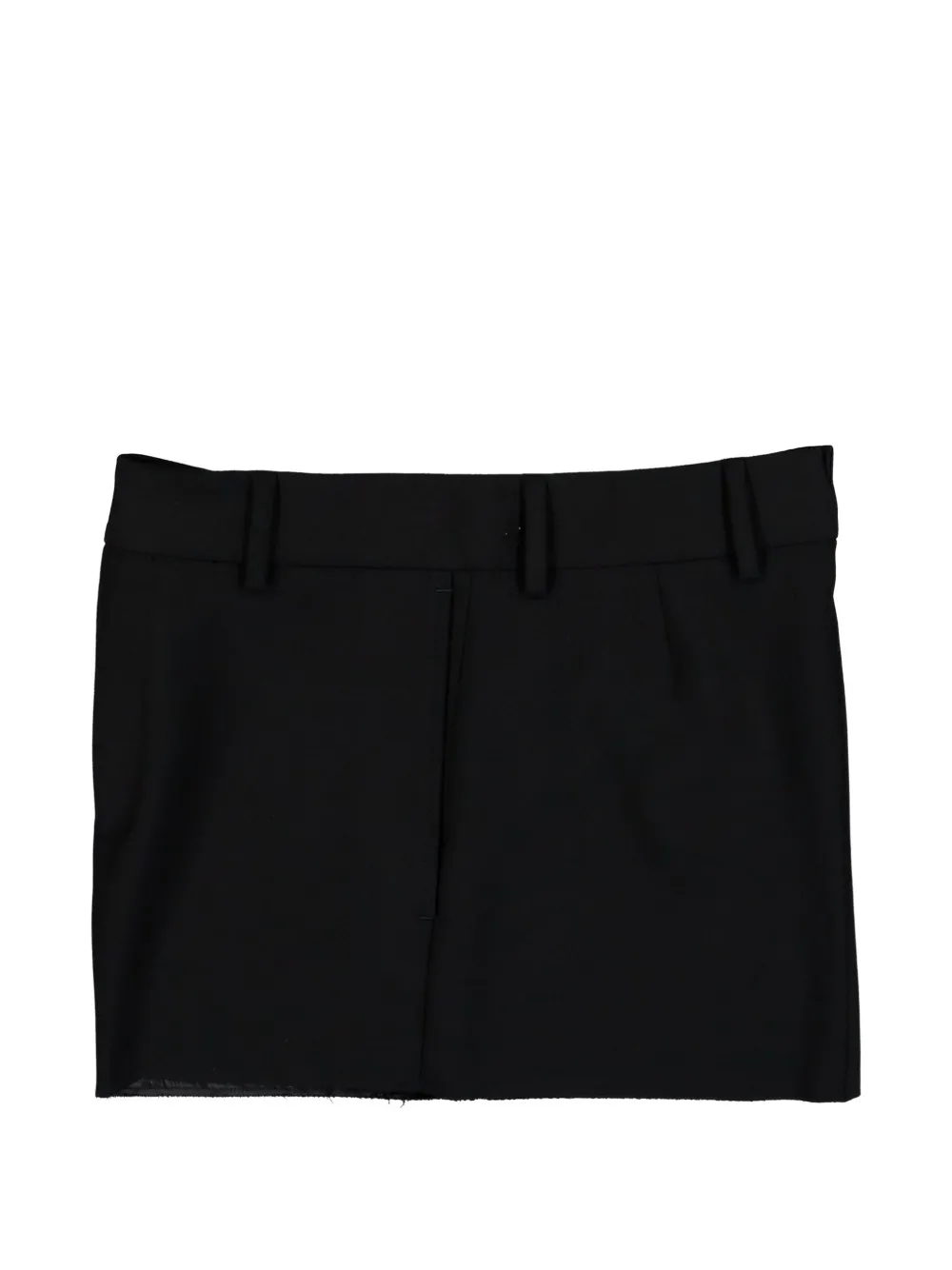 VETEMENTS reworked tailored mini skirt Zwart