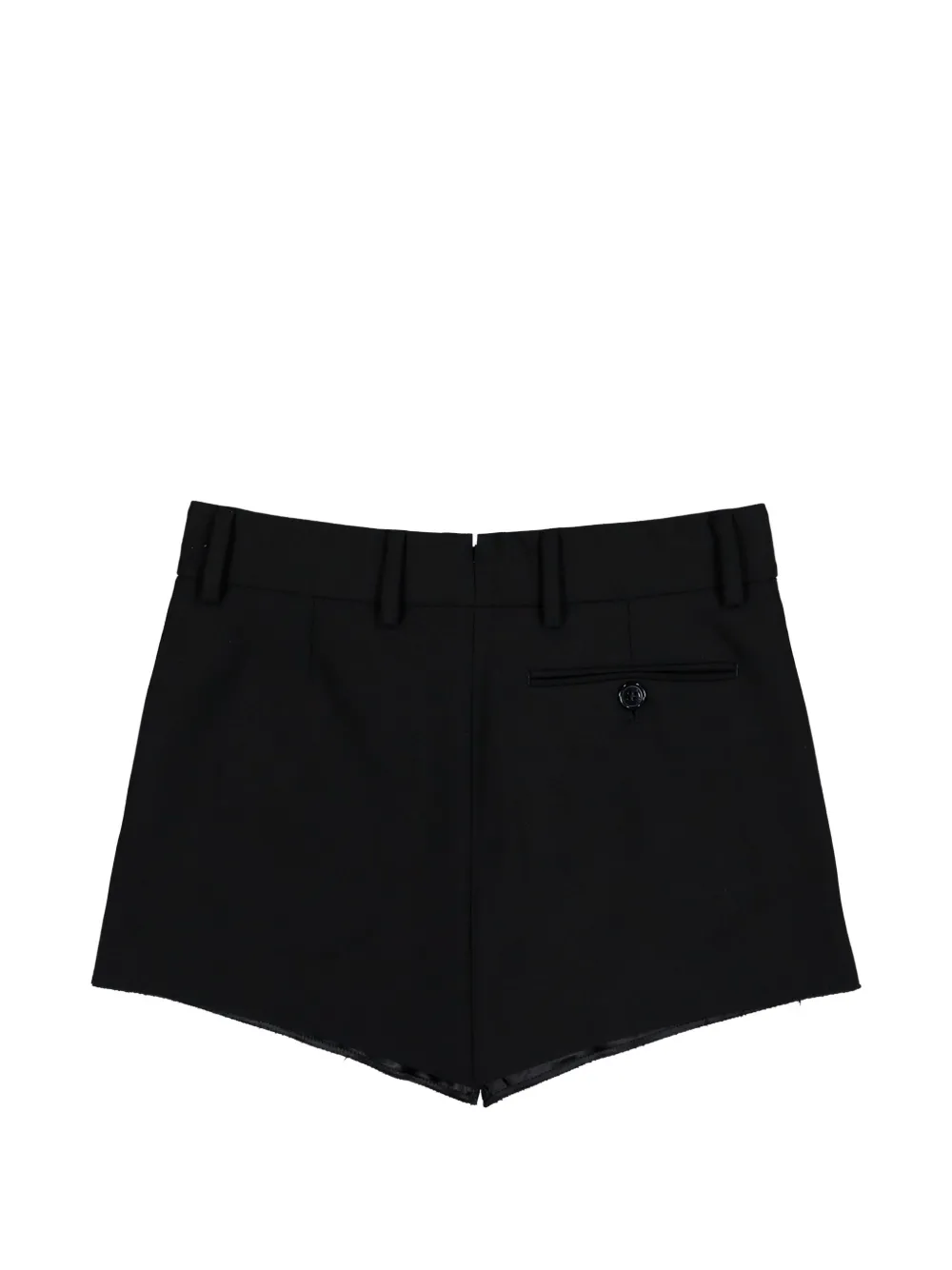 VETEMENTS reworked tailored mini skirt Zwart