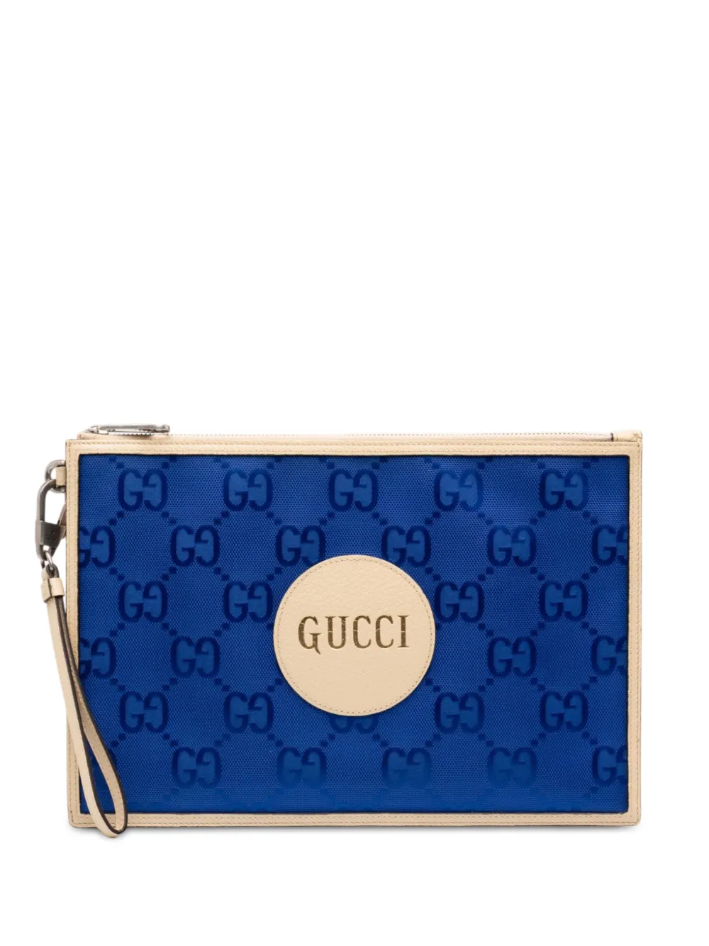 Gucci Pre-Owned 2016-2026 GG Nylon Off the Grid clutch bag - Blu
