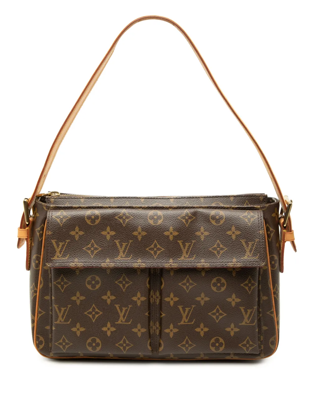 Louis Vuitton Pre-Owned 2004 Monogram Viva Cite GM shoulder bag - Marrone