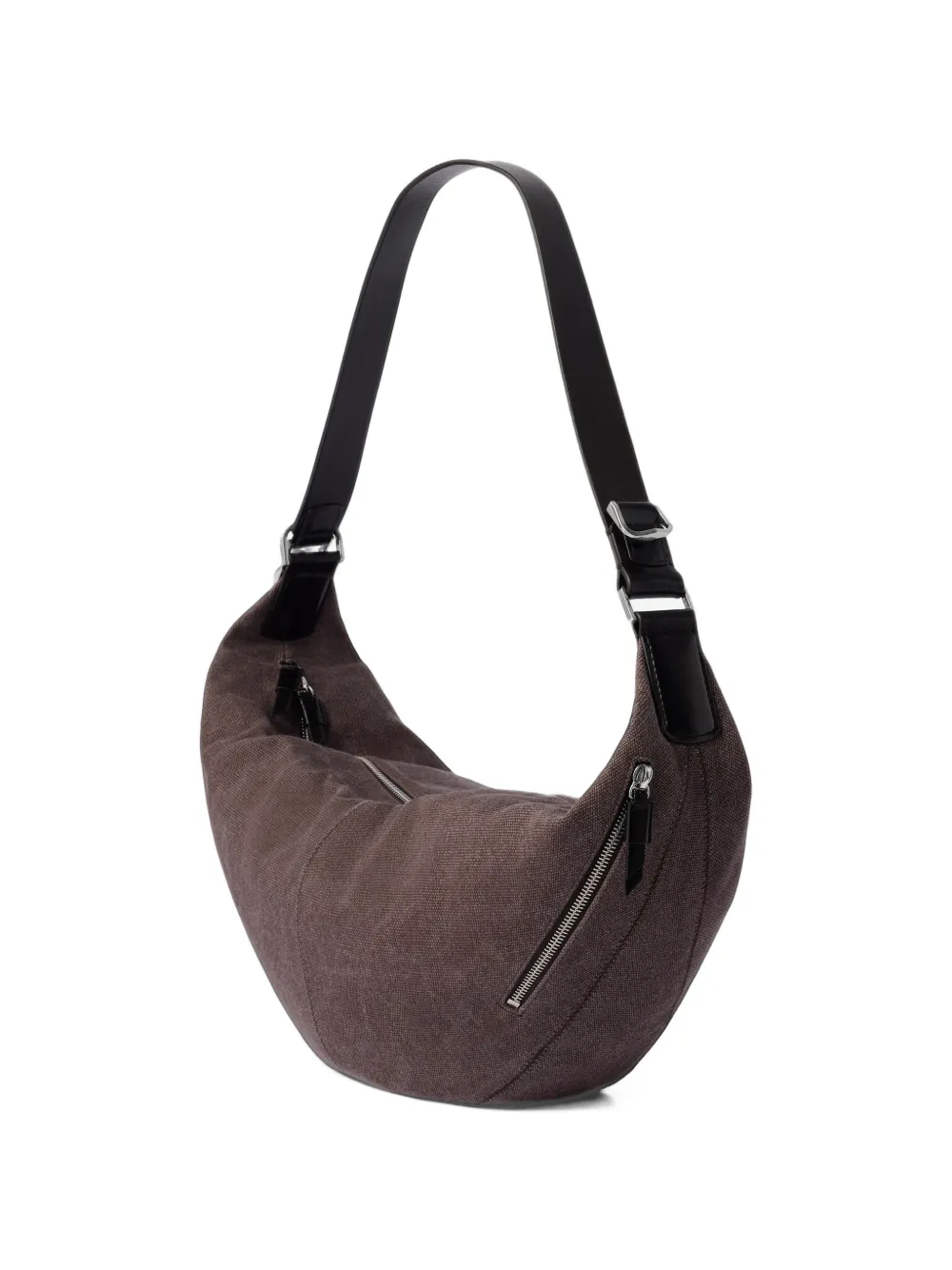 LEMAIRE Quiver Clip shoulder bag - Brown