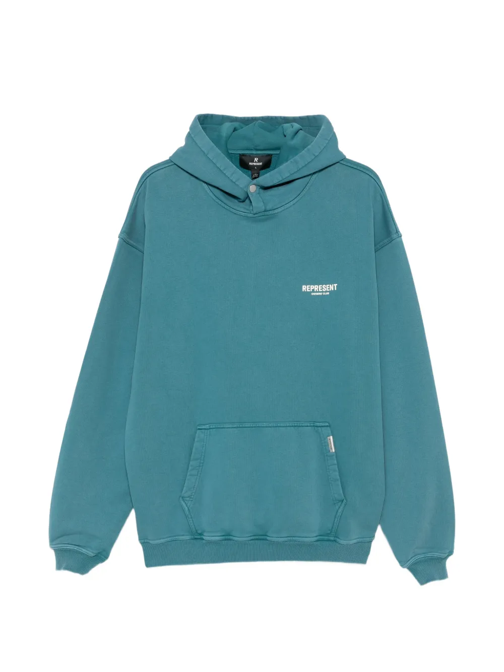 Represent Owners' Club logo-print hoodie | Blue | Image 1