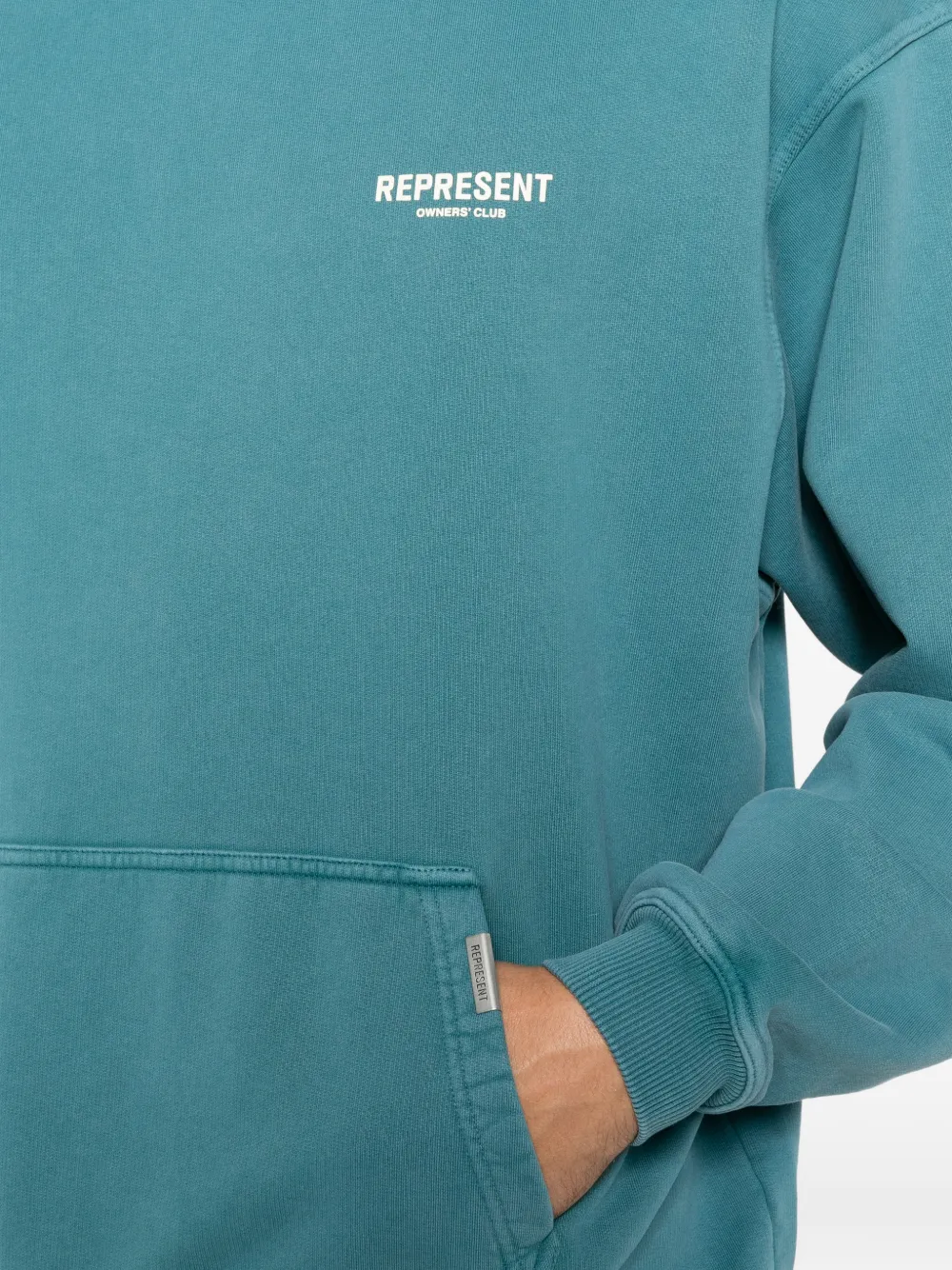 Represent Owners' Club logo-print hoodie Blauw