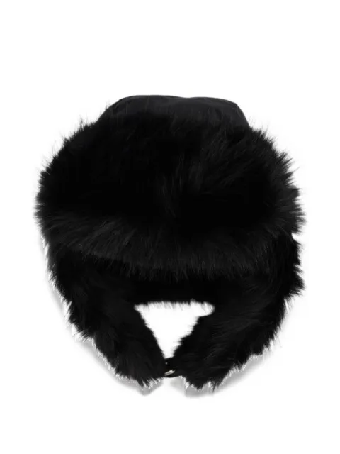 Moose Knuckles faux-fur trim trapper hat