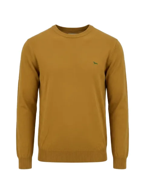 Harmont & Blaine logo-embroidered crew-neck sweater