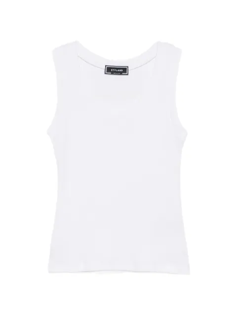 STYLAND ribbed-knit tank top