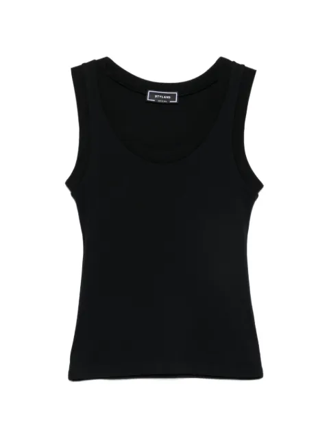 STYLAND camiseta tejida de canalé