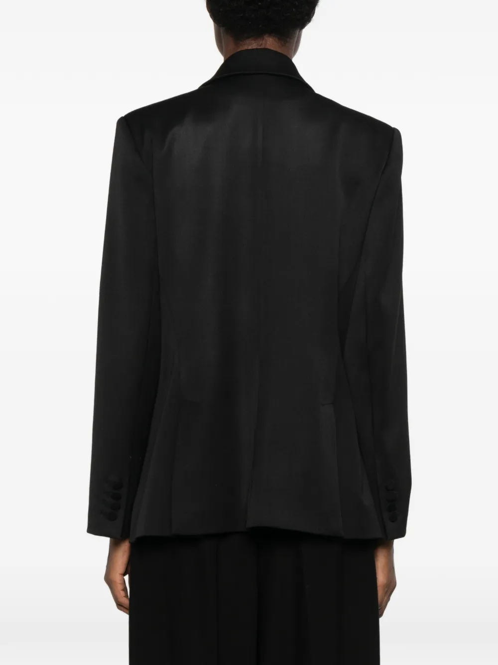 STYLAND Tuxedoblazer met zijden revers Zwart