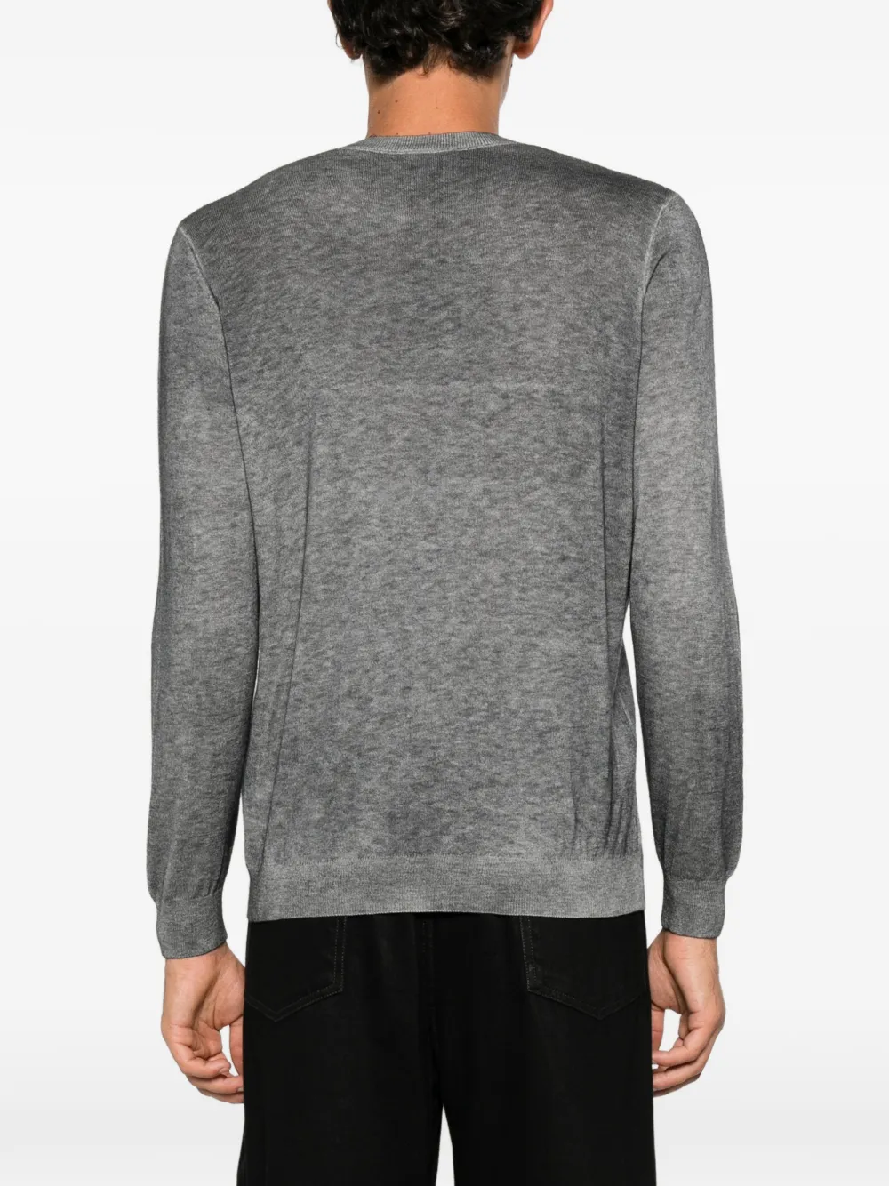 Avant Toi crew-neck knitted sweater Grijs