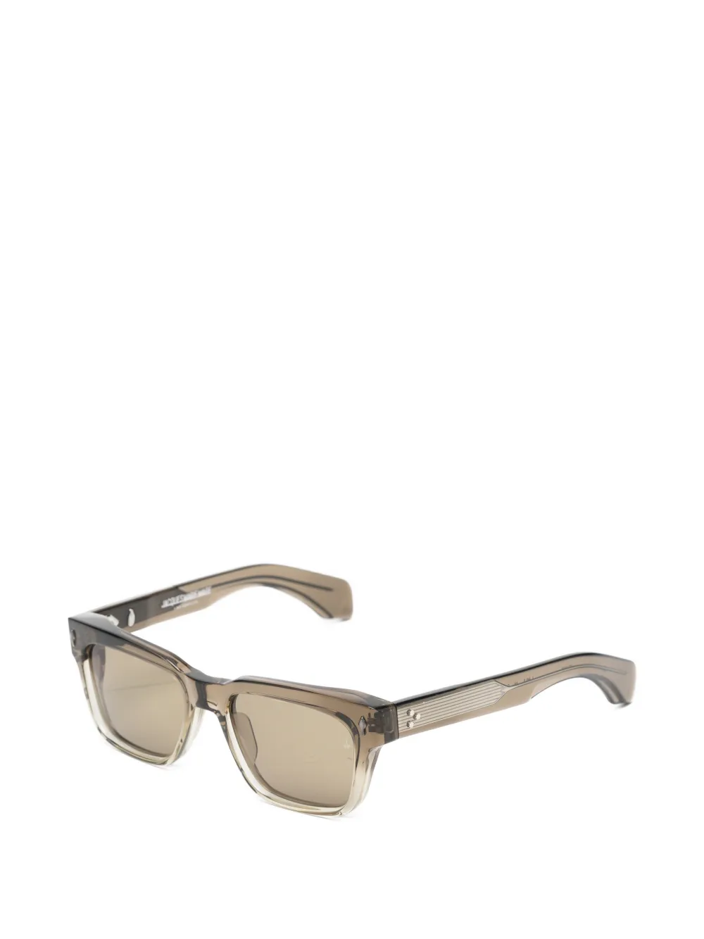 Jacques Marie Mage Molino rectangle-frame sunglasses Bruin