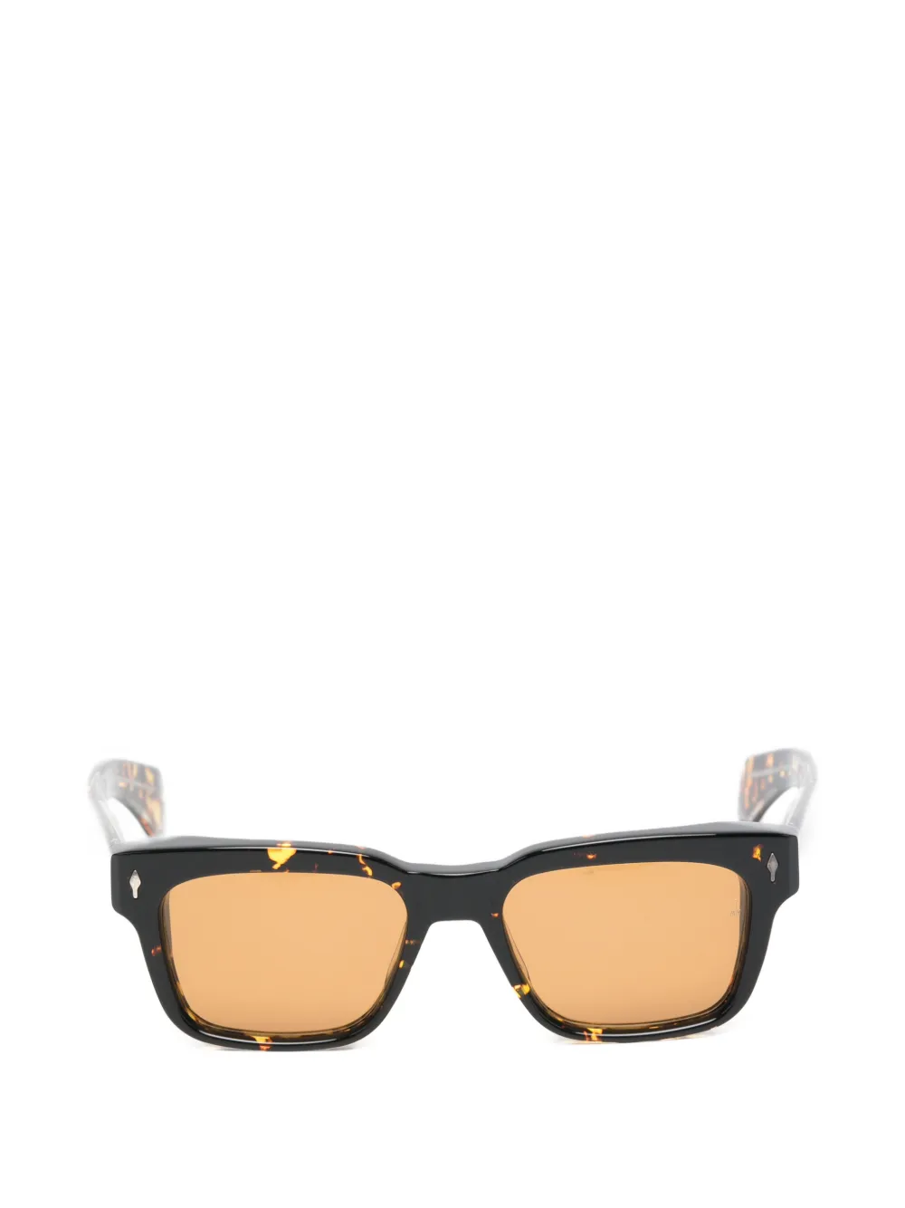 Jacques Marie Mage Molino tortoiseshell-effect rectangle-frame sunglasses Bruin
