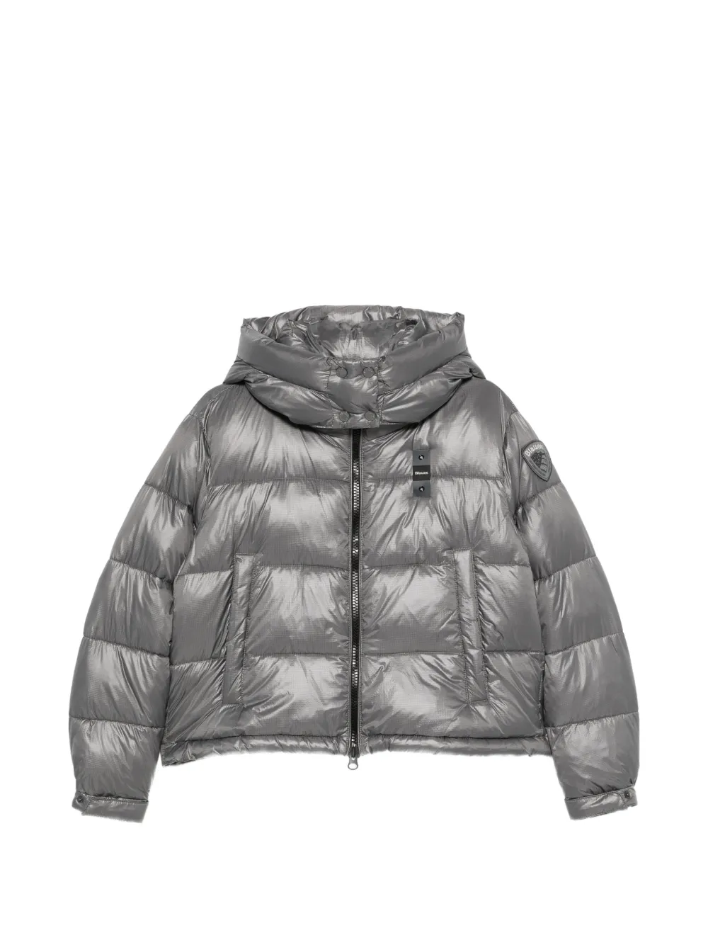 Blauer Gloria quilted puffer jacket Grijs