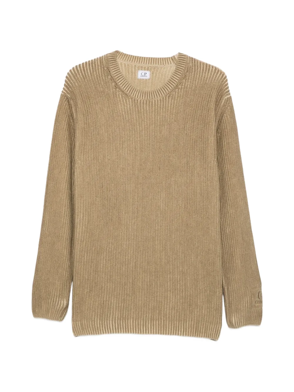 C.P. Company ribbed-knit sweater Beige