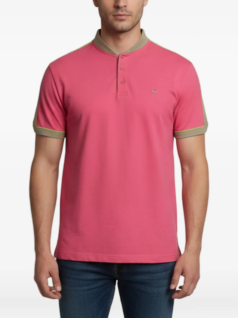 Pre-owned Etro Cotton Short-sleeve Polo Shirt In Pink