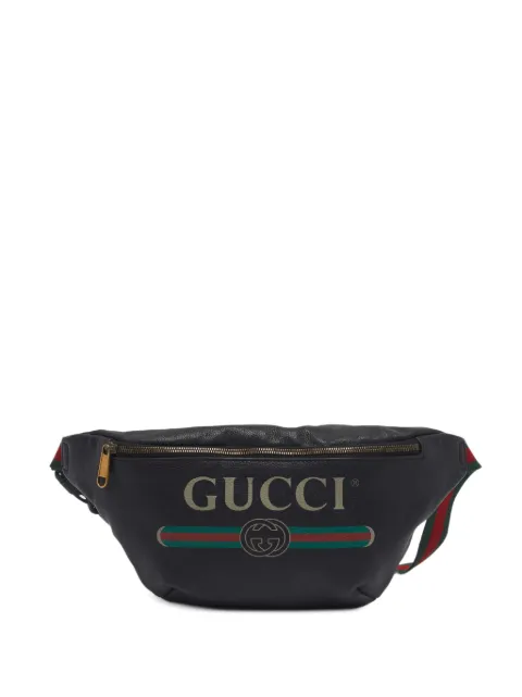 Gucci Pre-Owned Logo Web belt bag