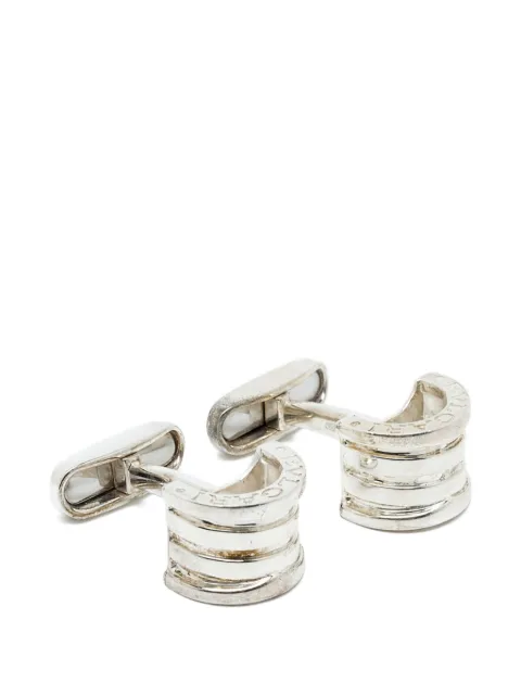 Bvlgari Pre-Owned mancuernillas B.Zero1 de plata esterlina