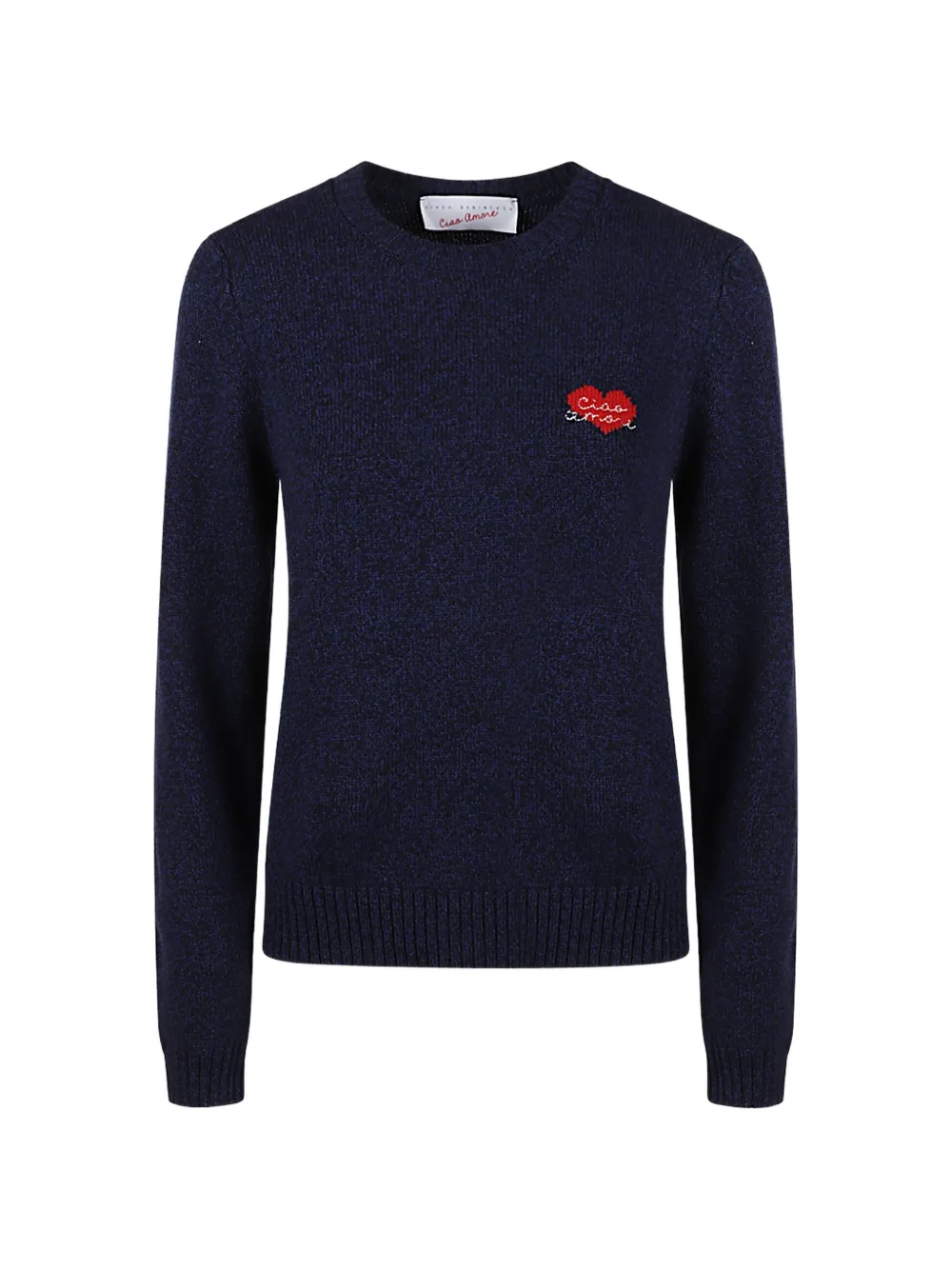 Giada Benincasa pull Heartbeat à motif cœur - Bleu Giada Benincasa pull Heartbeat à motif cœur - Bleu